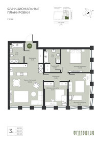Квартира 84,6 м², 3-комнатная - изображение 1