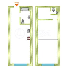 Квартира 58 м², 1-комнатные - изображение 4