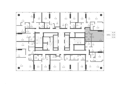 Квартира 32,9 м², студия - изображение 3