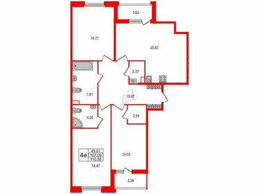 144,7 м², 2-комнатная квартира 45 600 472 ₽ - изображение 44