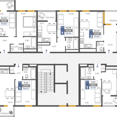 Квартира 53,9 м², 2-комнатная - изображение 2