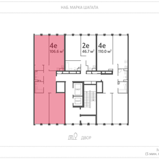 Квартира 106,6 м², 3-комнатная - изображение 3