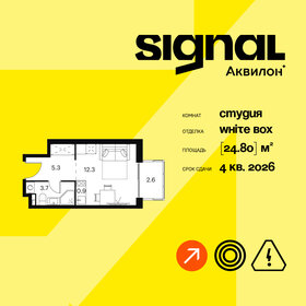 24,8 м², апартаменты-студия 7 009 753 ₽ - изображение 10