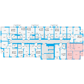 38,1 м², 2-комнатная квартира 5 280 000 ₽ - изображение 94