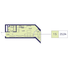 25 м², 1-комнатная квартира 11 268 000 ₽ - изображение 46