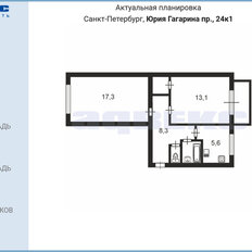 Квартира 48,6 м², 2-комнатная - изображение 2