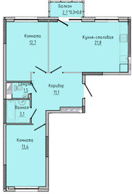 67,6 м², 2-комнатная квартира 5 300 000 ₽ - изображение 42