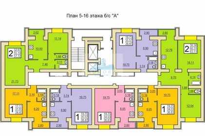 37 м², 1-комнатная квартира 4 150 000 ₽ - изображение 43