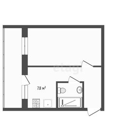 Квартира 32,2 м², 1-комнатная - изображение 1