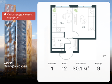 62,5 м², 3-комнатная квартира 13 500 000 ₽ - изображение 101