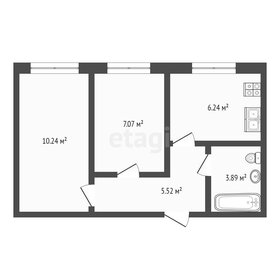 49,2 м², 2-комнатная квартира 1 890 000 ₽ - изображение 66