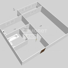 Квартира 34,9 м², 1-комнатная - изображение 1