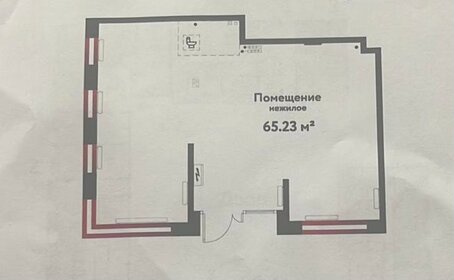 65 м², помещение свободного назначения - изображение 4