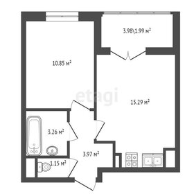 Квартира 36,5 м², 1-комнатная - изображение 2