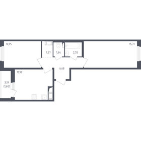 39,9 м², 1-комнатная квартира 8 325 000 ₽ - изображение 47