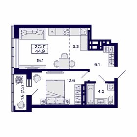 180 м², 2-комнатная квартира 43 200 000 ₽ - изображение 33