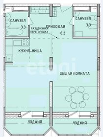 Квартира 66 м², 2-комнатная - изображение 2