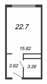 23 м², апартаменты-студия 2 850 000 ₽ - изображение 21