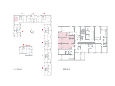 69 м², 2-комнатная квартира 11 035 200 ₽ - изображение 40