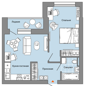 43 м², 2-комнатная квартира 5 756 880 ₽ - изображение 16