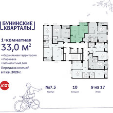 Квартира 33 м², 1-комнатная - изображение 4