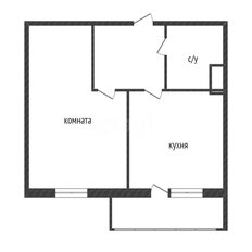 Квартира 33,1 м², 1-комнатная - изображение 1