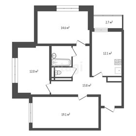 Квартира 76 м², 3-комнатная - изображение 1