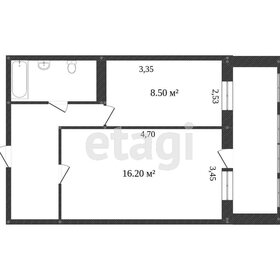 Квартира 37,3 м², 1-комнатная - изображение 1