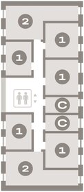 44,1 м², 1-комнатная квартира 6 610 000 ₽ - изображение 2