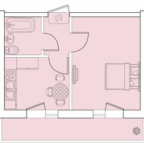 34,2 м², 1-комнатная квартира 3 400 000 ₽ - изображение 123