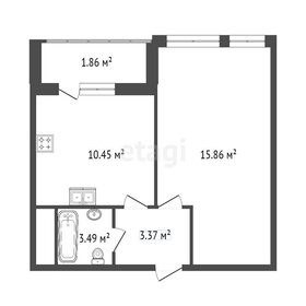 Квартира 35,5 м², 1-комнатная - изображение 3