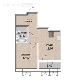 38,9 м², 2-комнатная квартира 6 990 000 ₽ - изображение 46