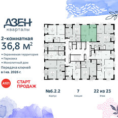 Квартира 36,8 м², 2-комнатная - изображение 4