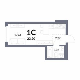 23,2 м², квартира-студия 6 000 000 ₽ - изображение 15