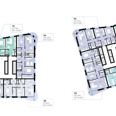 Квартира 91,1 м², 3-комнатная - изображение 2