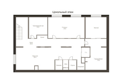 Квартира 330 м², 3-комнатная - изображение 1