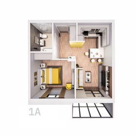 45 м², 1-комнатная квартира 6 590 000 ₽ - изображение 60