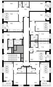 81 м², 3-комнатная квартира 34 185 320 ₽ - изображение 108