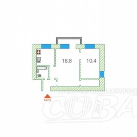 36 м², 1-комнатная квартира 1 800 ₽ в сутки - изображение 51