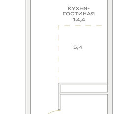 Квартира 29,8 м², студия - изображение 2