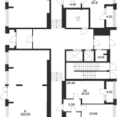 Квартира 65,8 м², 2-комнатная - изображение 3