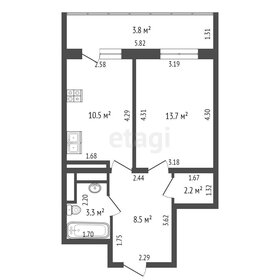 Квартира 38,2 м², 1-комнатная - изображение 1