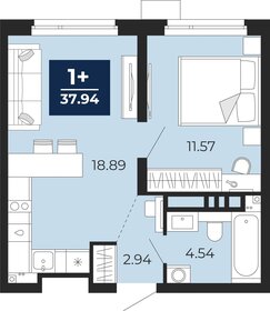 35,9 м², 1-комнатная квартира 6 500 000 ₽ - изображение 53