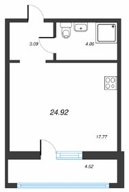 29,4 м², квартира-студия 5 209 000 ₽ - изображение 143