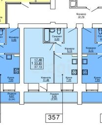 42,8 м², 1-комнатная квартира 4 791 000 ₽ - изображение 85