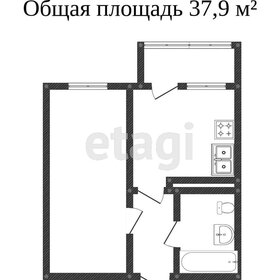 Квартира 35,5 м², 1-комнатная - изображение 2