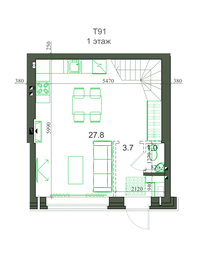 92,3 м², 4-комнатная квартира 8 344 000 ₽ - изображение 45