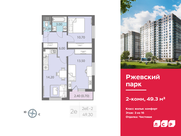 50 м², 2-комнатная квартира 7 640 000 ₽ - изображение 31