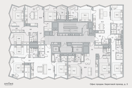 Квартира 89,6 м², 3-комнатная - изображение 2