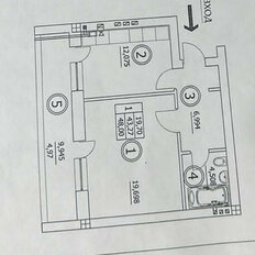 Квартира 48 м², 1-комнатная - изображение 4